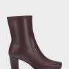 Aerosoles Women's Ankle Boot In Burgundy