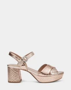 Aerosoles Women's Sandal In Rose Gold