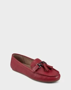 Aerosoles Women's Loafer In Red -Aerosoles Shop Deanna 612 02 1600x